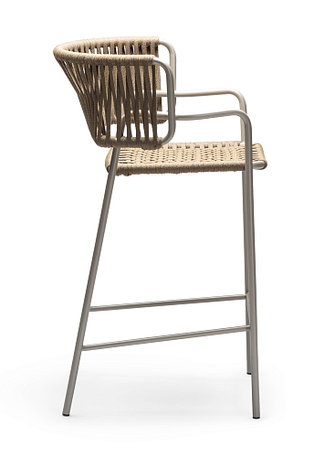 Sgabello da Bar da Esterno Klot SG Sabbia / Beige