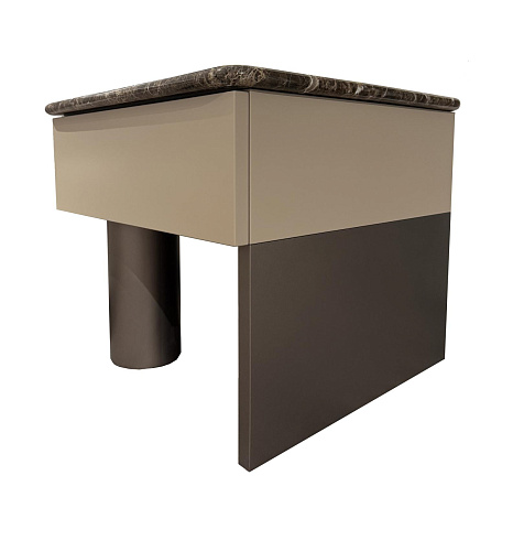 Comodino Bon Ton con Piano in Marmo