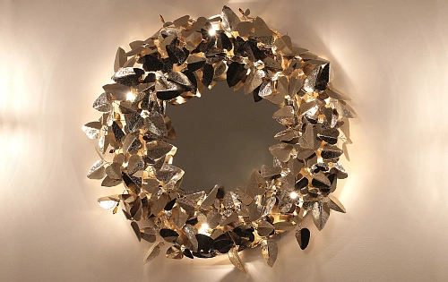 Specchio con Luce da Parete Royal