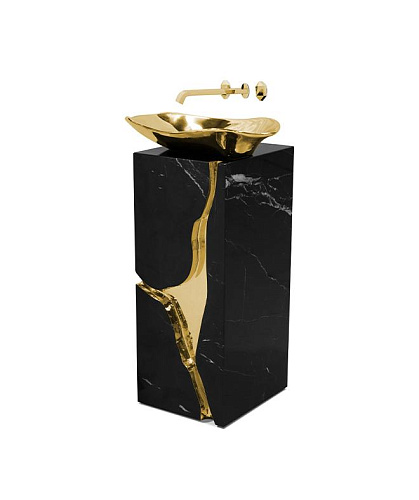 Lavabo A Colonna Shattered Design