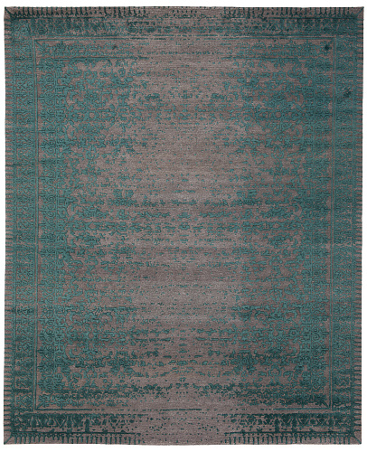 Tappeto Ferrara Stomped Reverse Grigio Blu