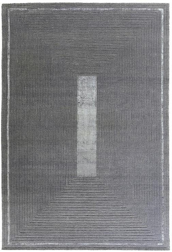 Tappeto Grigio Cornice